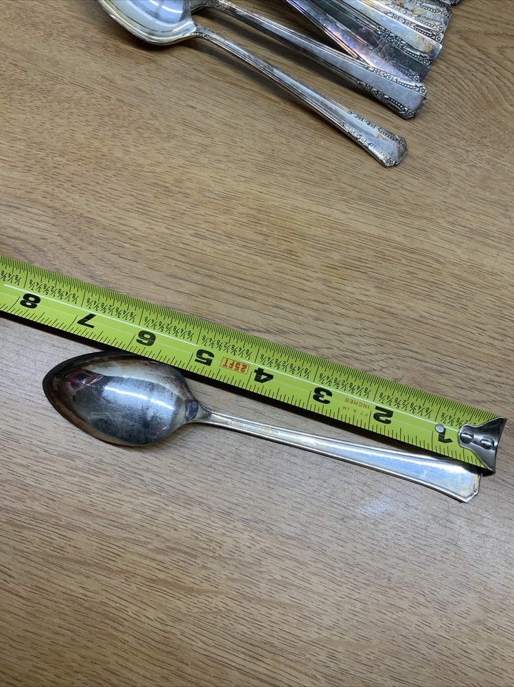 Vintage 1881 Rogers Oneida Ltd Del Mar Pattern Replacement Piece Large Spoon