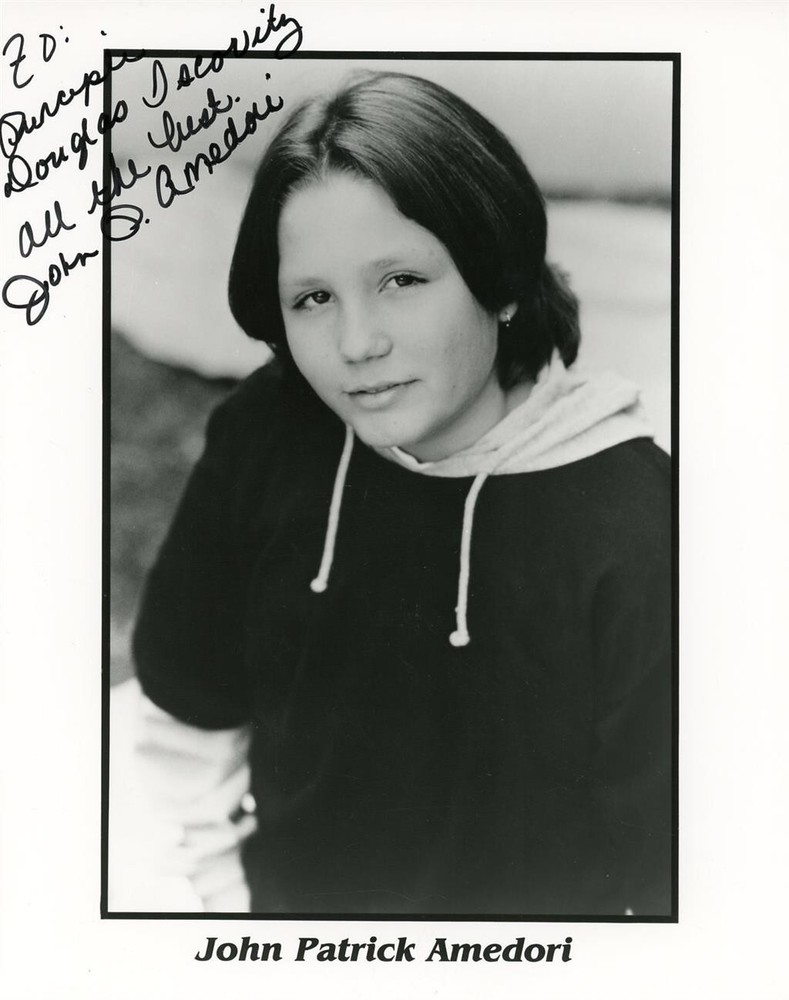 John Patrick Amedori-Signed Photograph