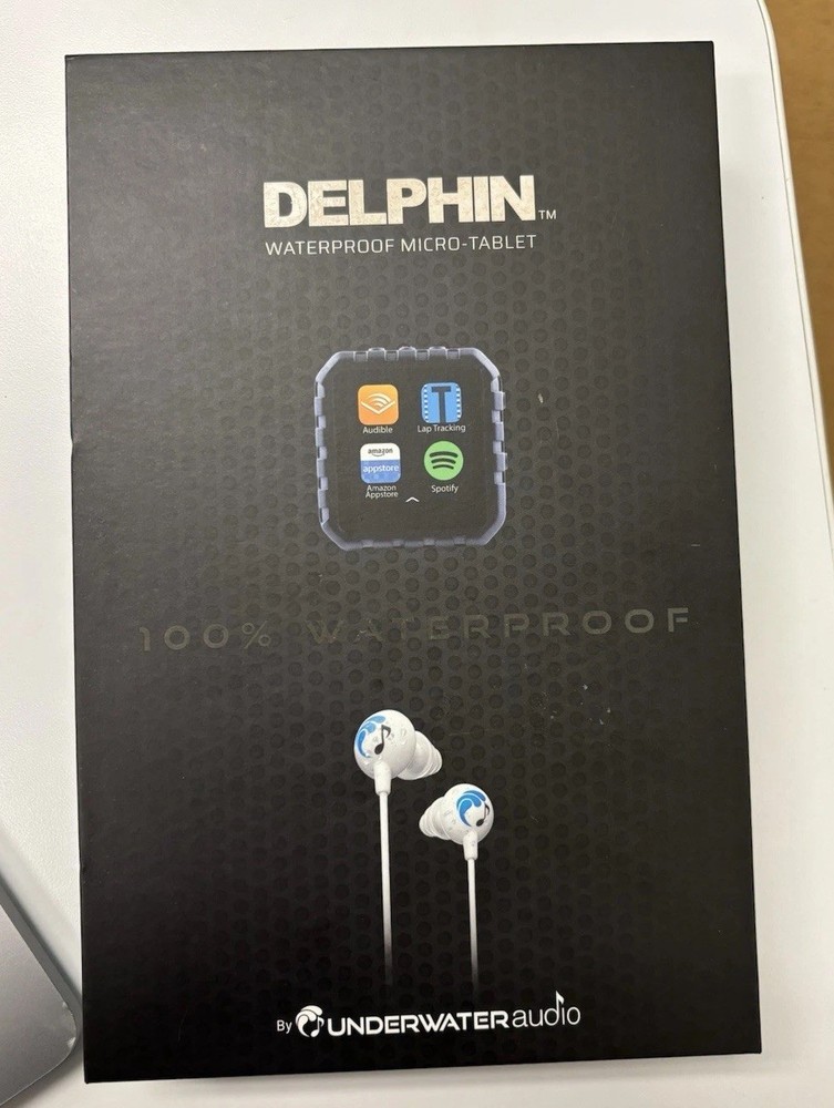 Underwater Audio Delphin Waterproof Micro Tablet - Swimmers Bundle - Open Box
