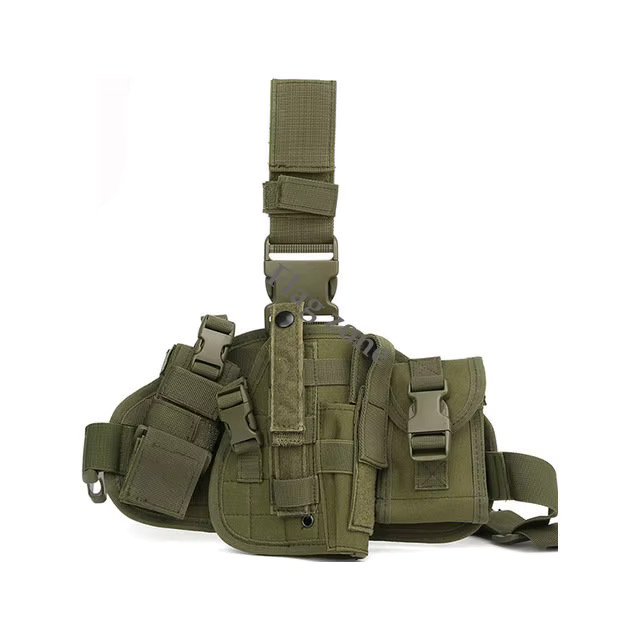 Tactical Adjustable Pistol Gun Holster Drop Leg Thigh Holster with