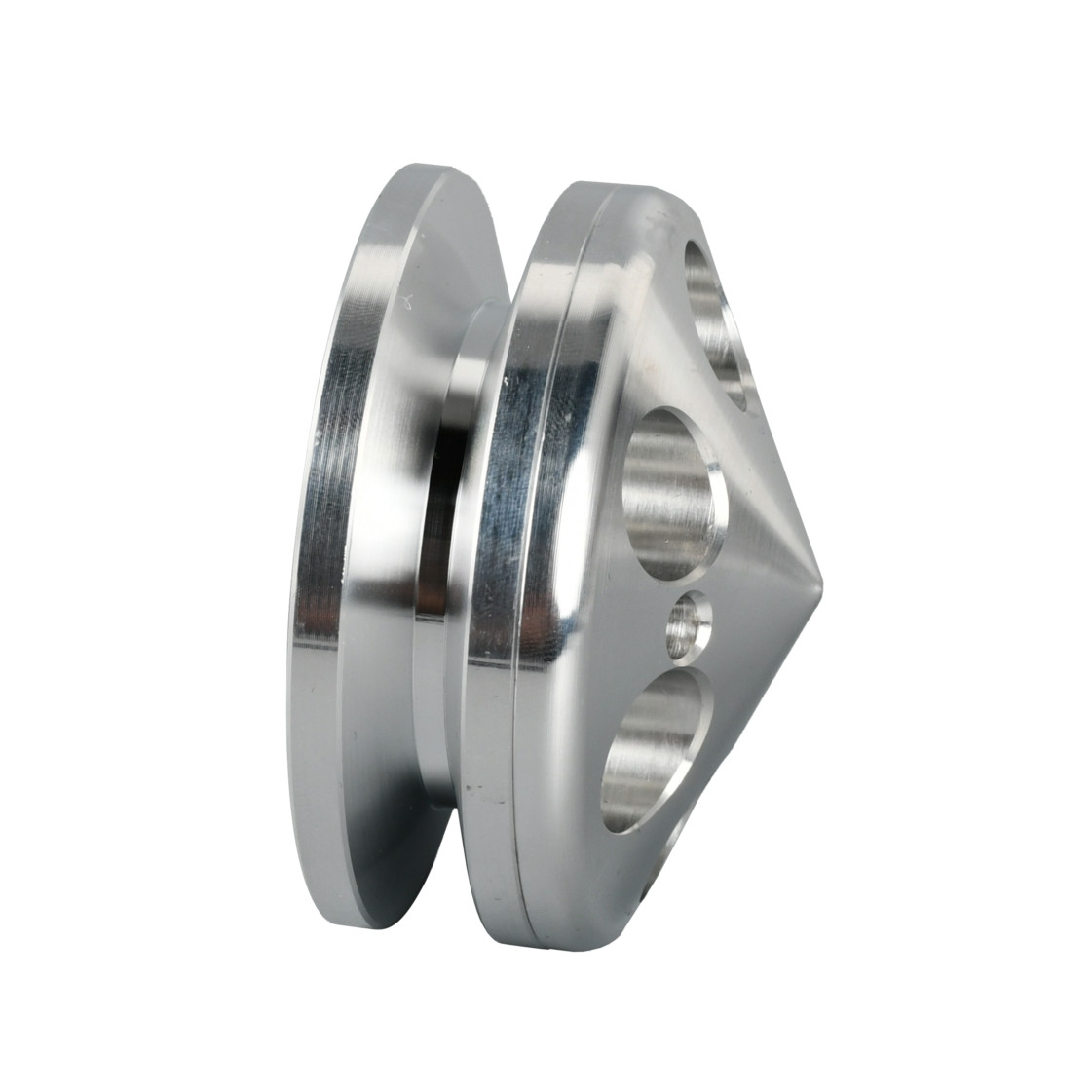 Single Groove Billet Pulley & Fan for GM SBC BBC Chevy Holden Alternator