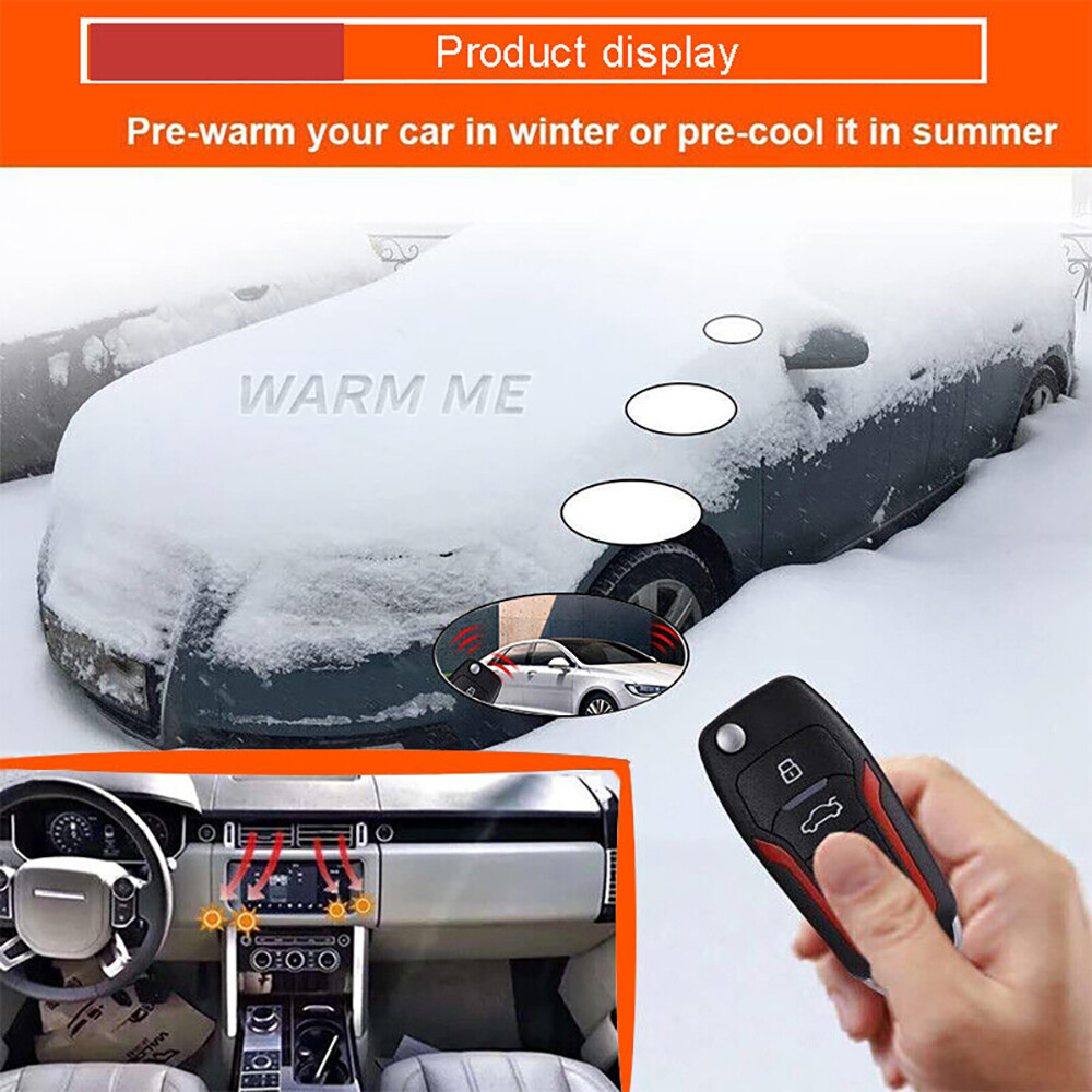 Auto Keyless Entry Engine Start Stop Alarm System Push Button Remote Auto Smart