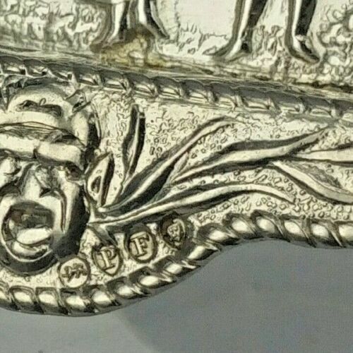 Miniature silver bench
