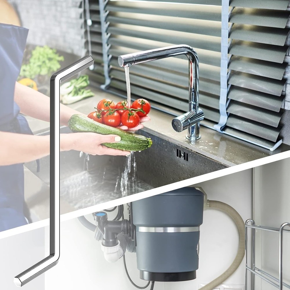 Garbage Disposal Wrench Tool Compatible Kitchen Sink Unjam