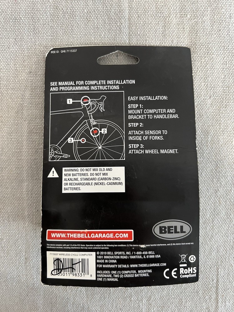 Bell Dashboard 300 Cycle Computer - 7115537