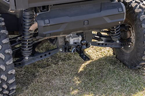 3-Way 1 1/4" Hitch with 2" Ball & Hook