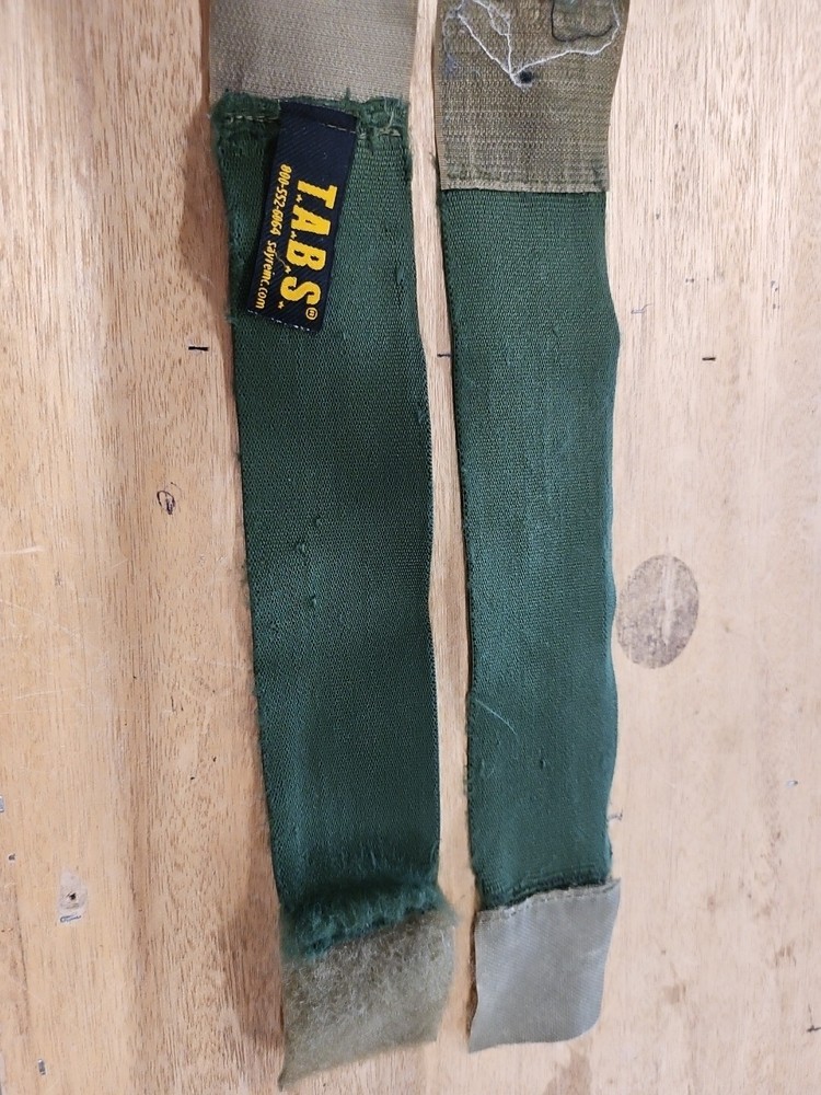 USMC TABS Green Blousing Straps