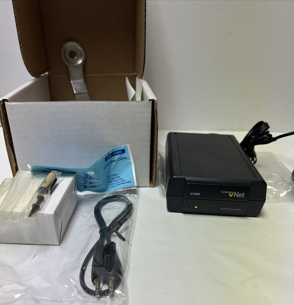 Colorado vNet Audio Encoder Open Box  Tested