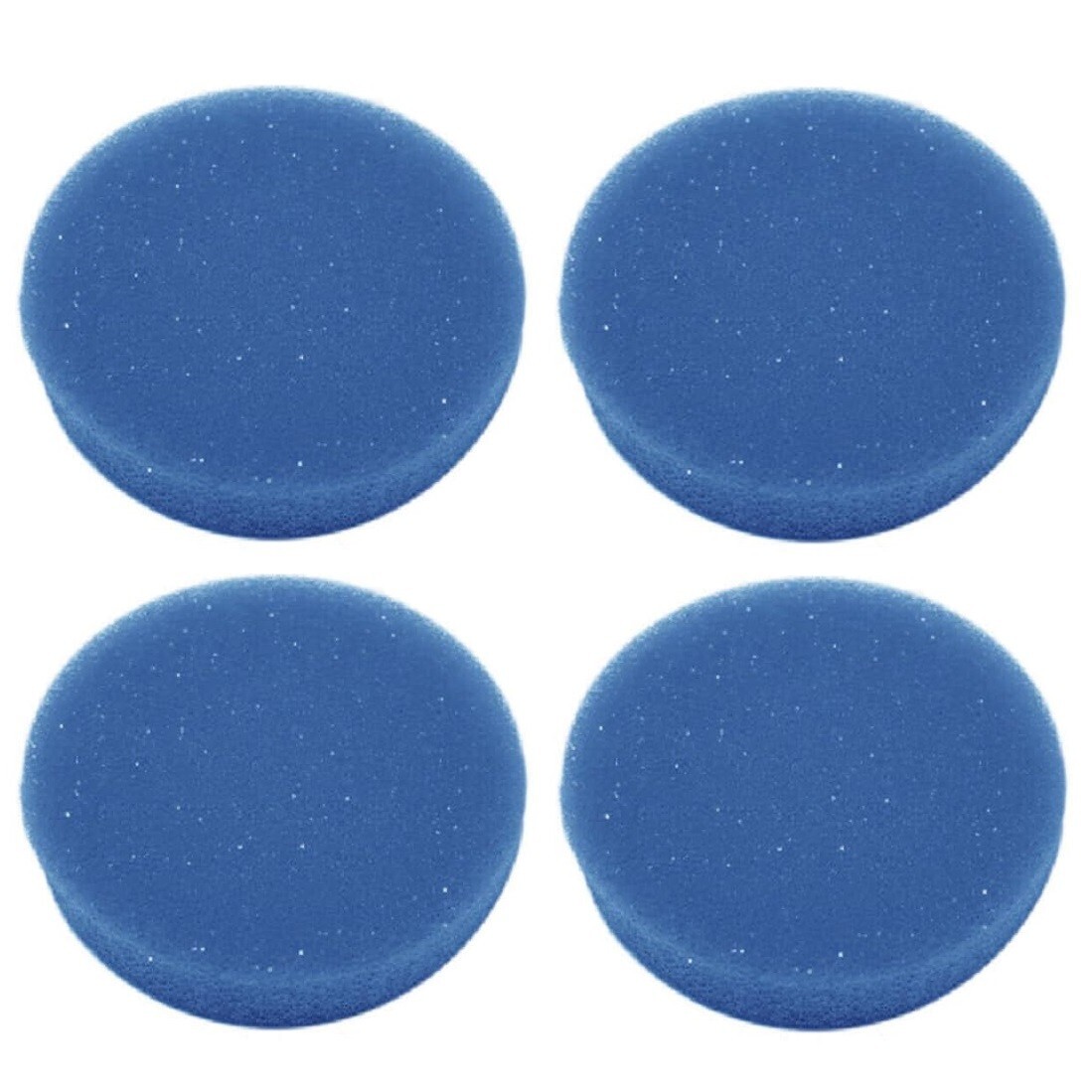 100 2.5" Premium Endodontic Foam Round Blue Sponge Cushions Dental Endo Files