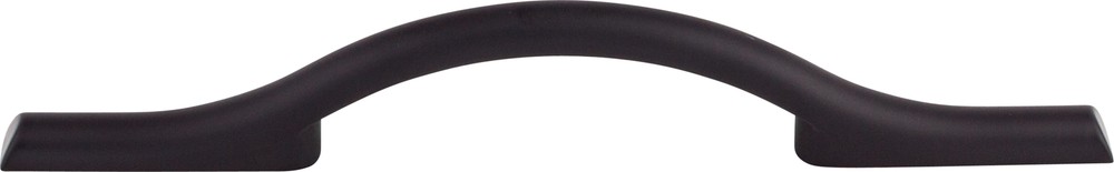 Top Knobs TK753BLK Somerdale Pull 3 3/4" (c-c) Flat Black