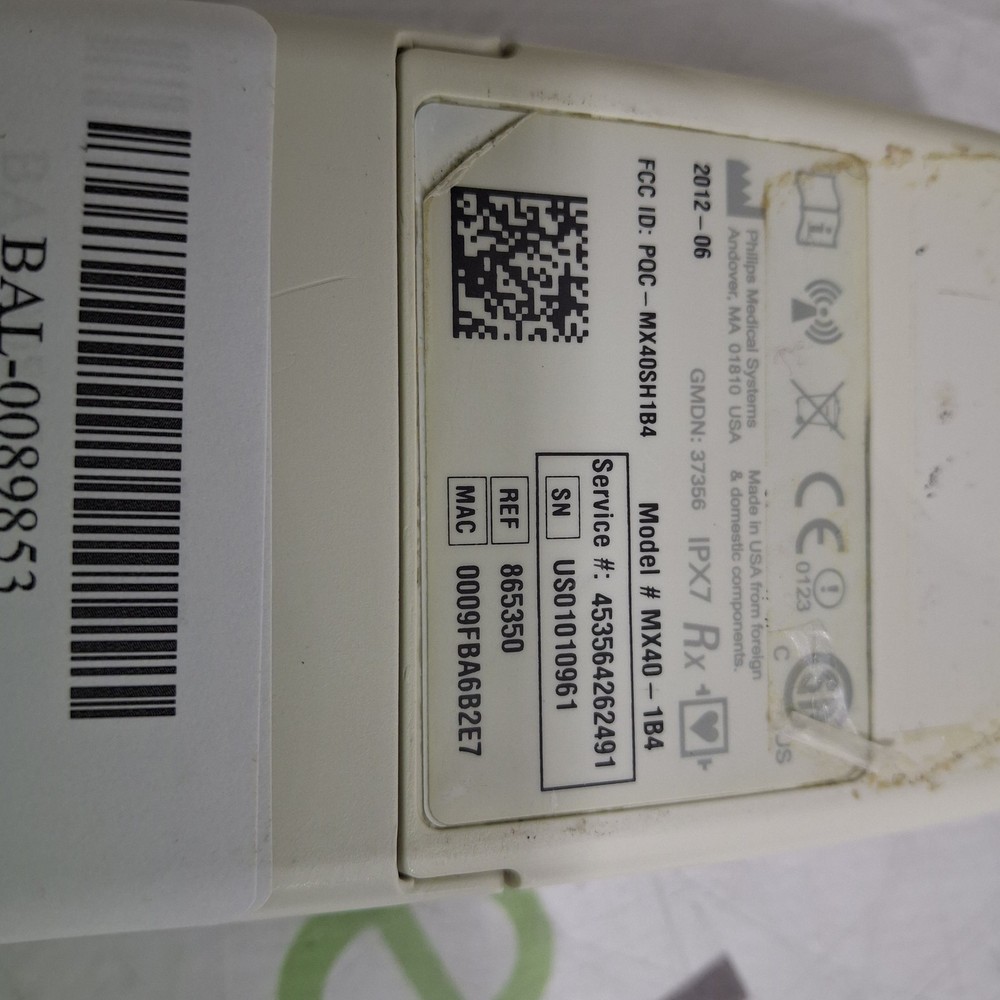 Philips MX40 1.4 ECG 865350 Telemetry Transmitter