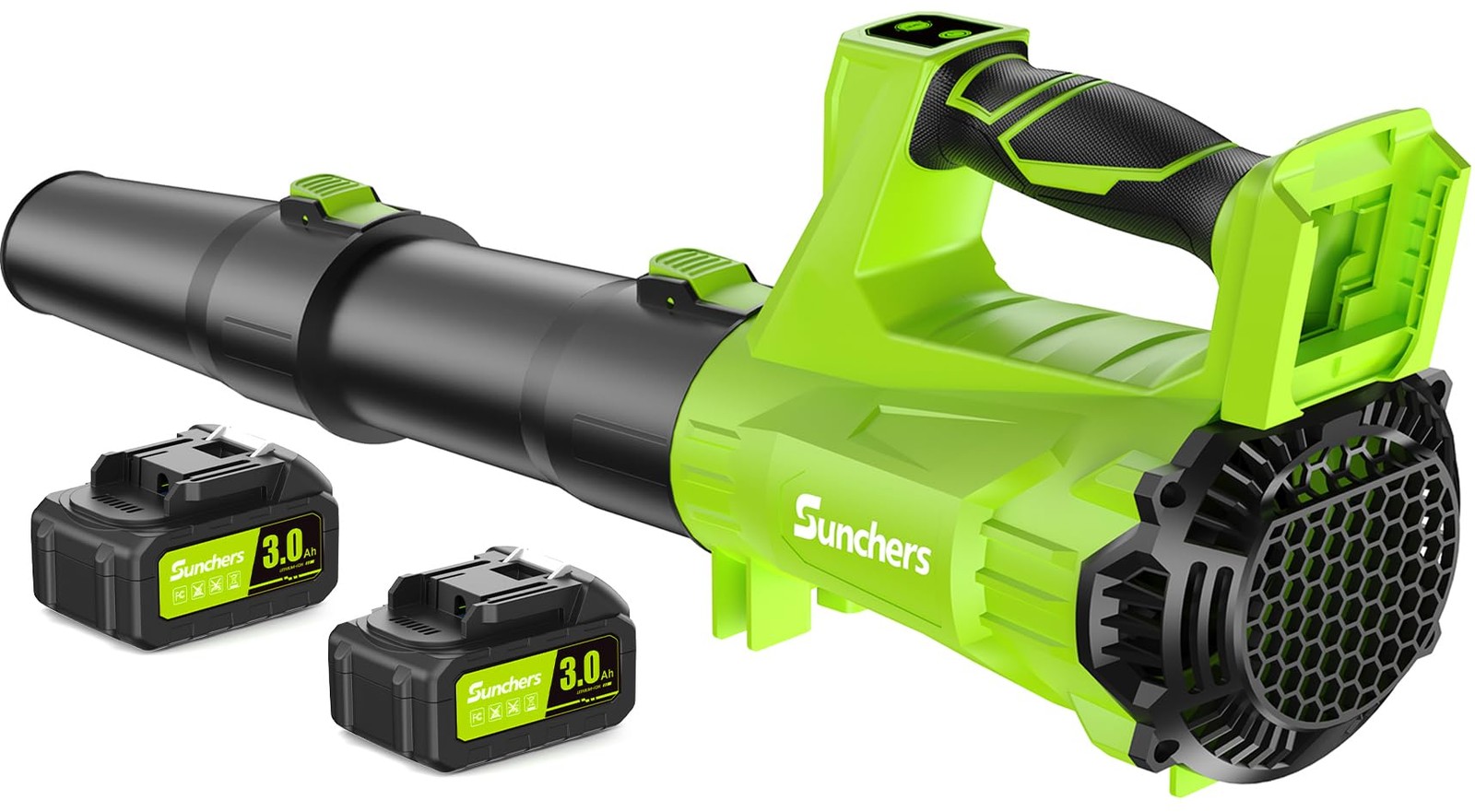 Leaf Blower Cordless with 2 x 3.0Ah Battery and Charger, 780CFM 260MPH Electric