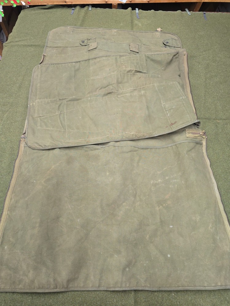 WWII US Army Planetable Canvas Boards Tools Case