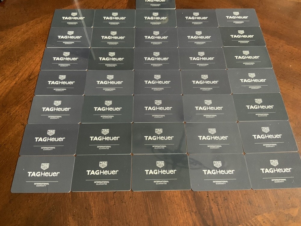 TAG HEUER WATCH INTERNATIONAL GUARANTEE OPEN