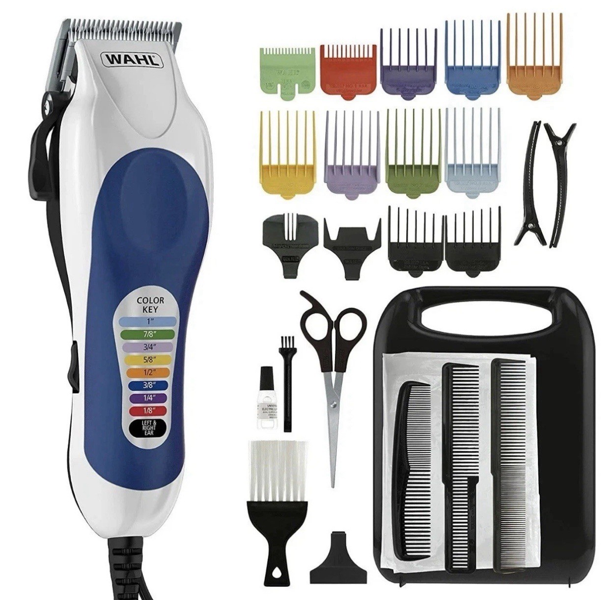 Wahl Hair Clipper Kit 79300-1001M - Color Pro