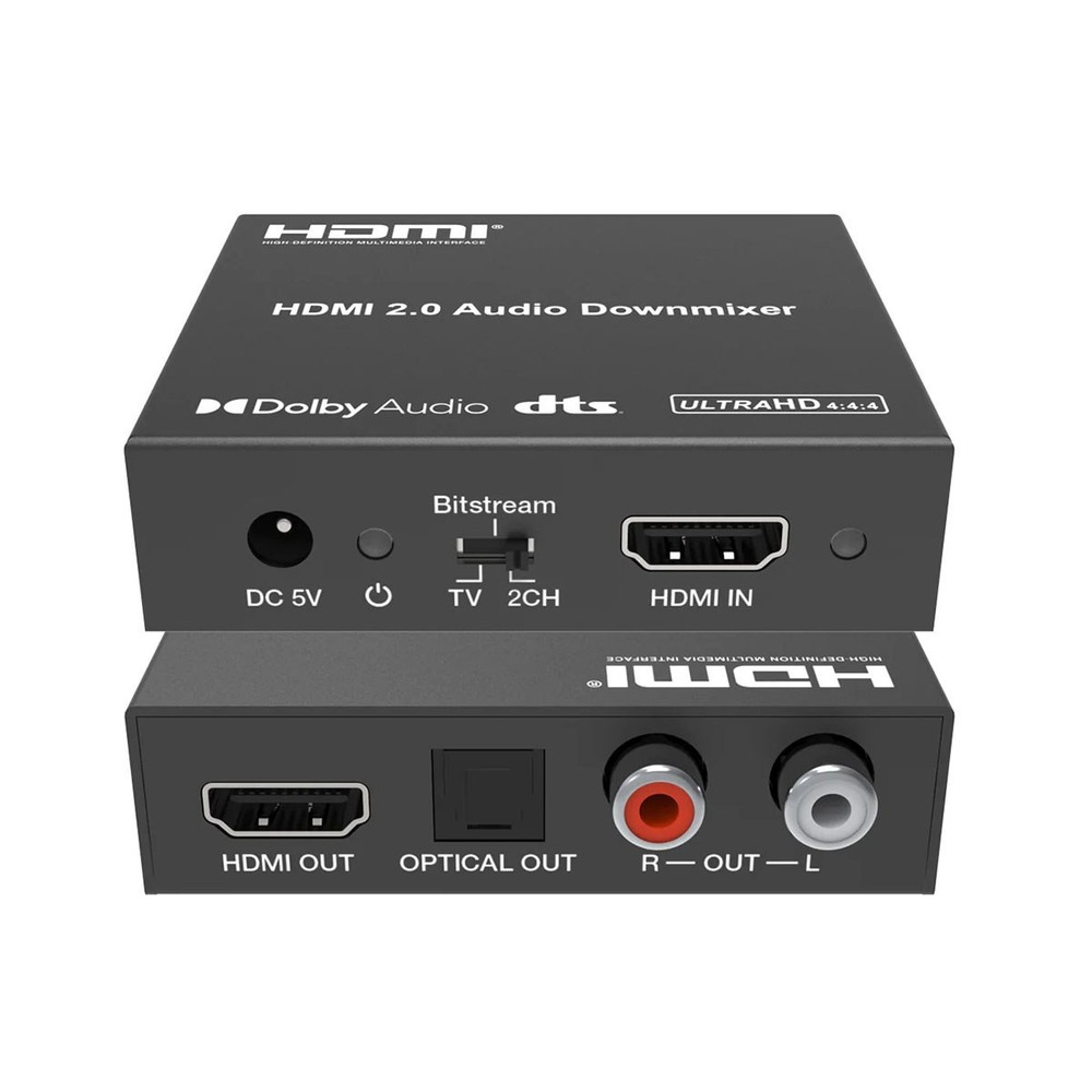 DVDO 4K HDMI 2.0b Audio Extractor, Black