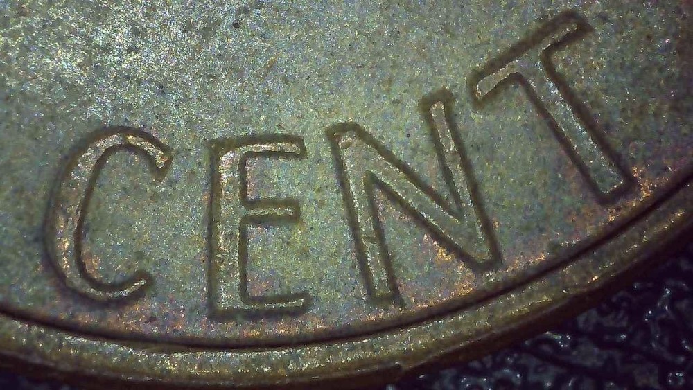 1979 D Lincoln Penny error repunched mintmark