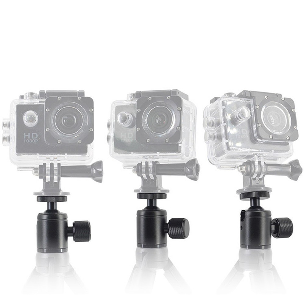 Compact Ball Head Camera Mount Adapter Flash Bracket Photography Light