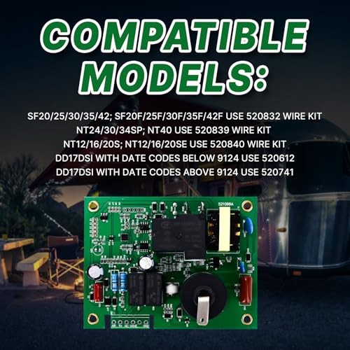 520820 Ignition Control Circuit Board with Fan Control, Compatible with