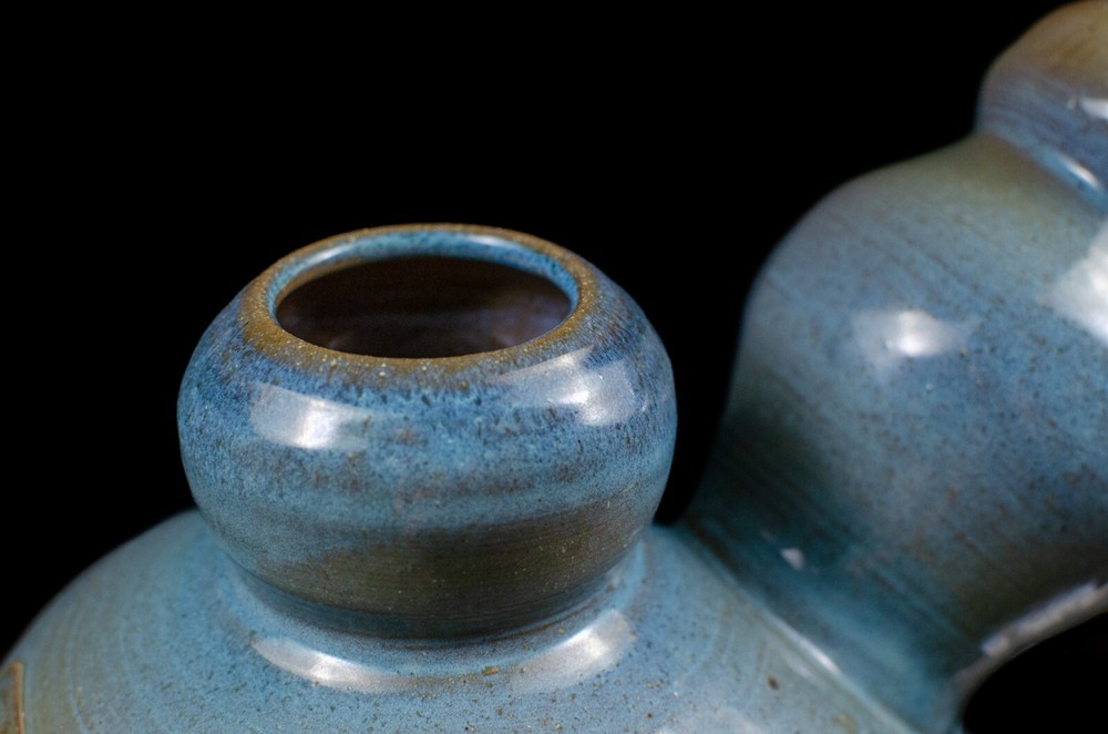 Modern Studio Pottery Udu Drum Instrument with a Mayan Creative Influence