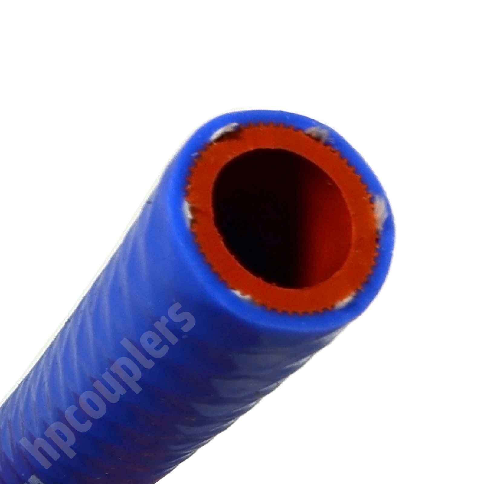 5/8" ID FlexFab 5526 Blue Silicone Heater Hose 16mm 350F Radiator Coolant .63"