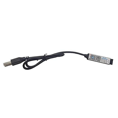 Mini RGB Bluetooth Controller Music LED Light Strip Controller for USB 5-24V