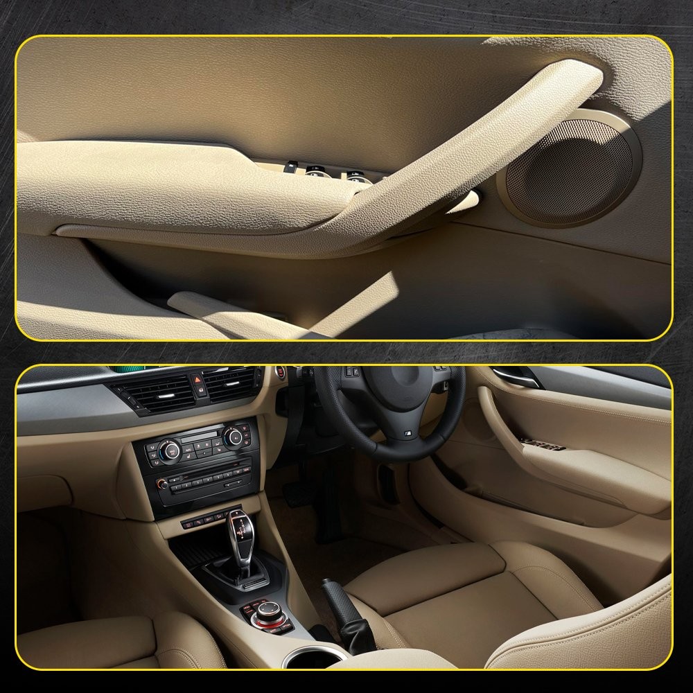 Inside Interior Door Panel Pull Handle Cover Trim Beige For BMW X1 E84 2009-2015