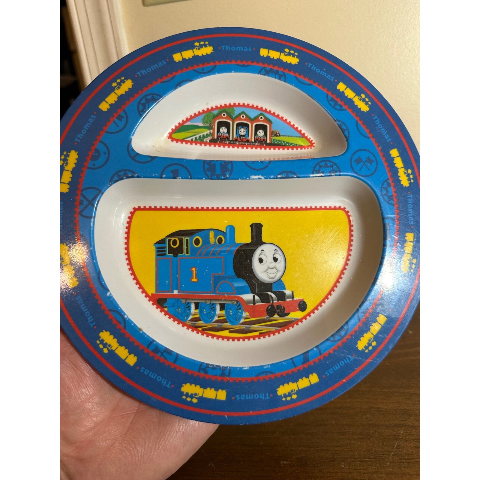 Thomas and Friends Melamine Divided Plate and Bowl Set The First Years Pecoware