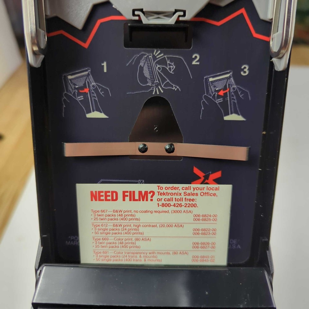 Tektronix C-5C Oscilloscope Camera, Untested No Cords