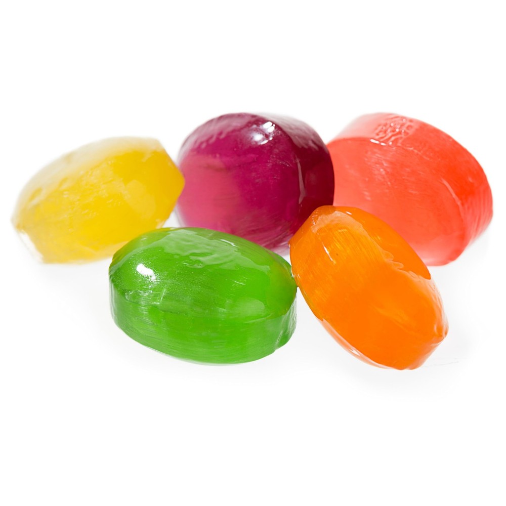 Hard Candy Bulk Assorted - 5 Pounds Fruit Flavored Candies Individually Wrapp...