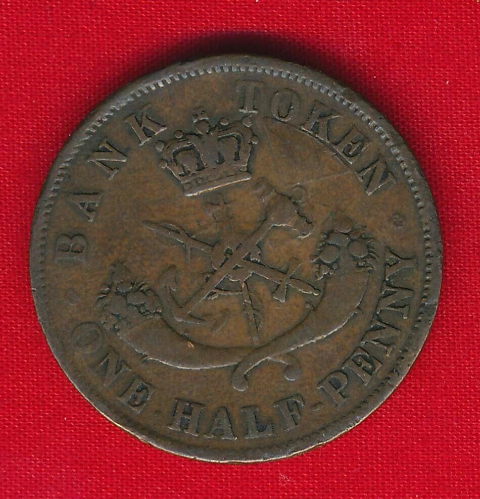 Upper Canada 1852 1/2 PENNY (Copper)