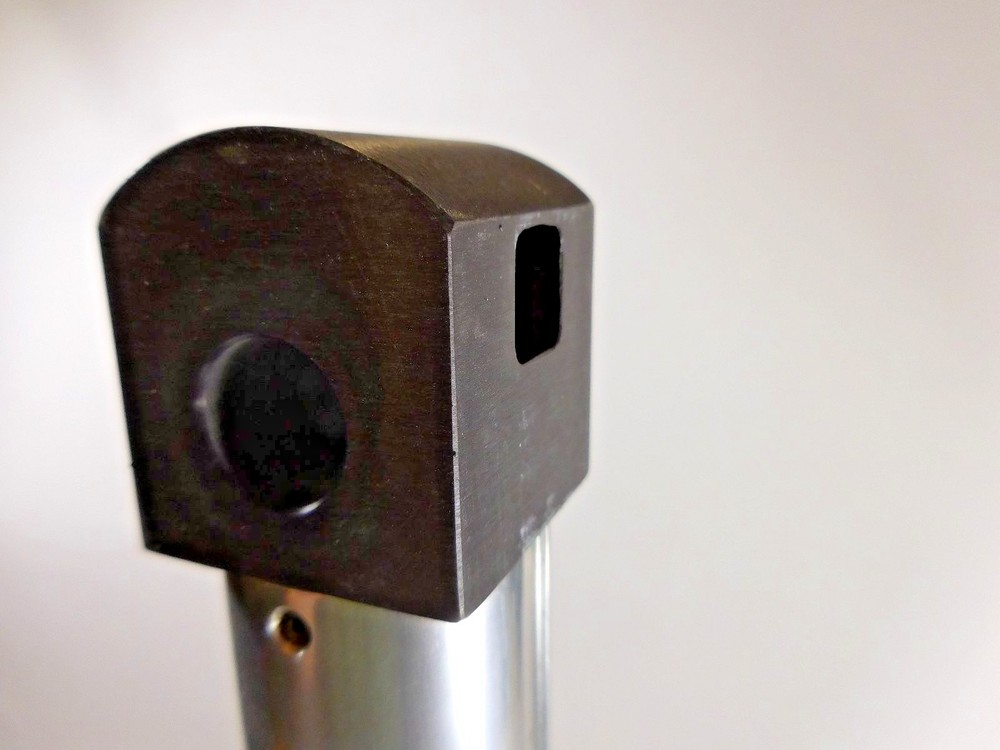 Microscope Stand Base 10x10in - Vertical 15in + Horizontal Arms + Stop Collar