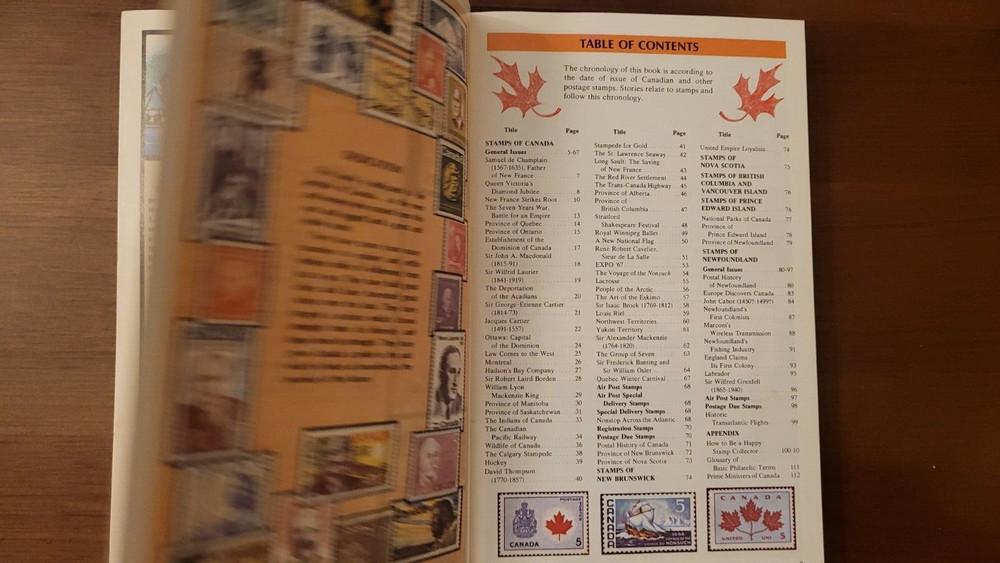 Canada Stamps and Stories Paperback Vintage 1972