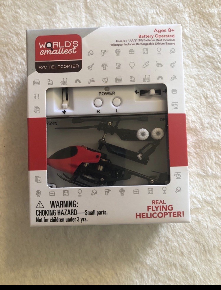 World’s Smallest RC Helicopter