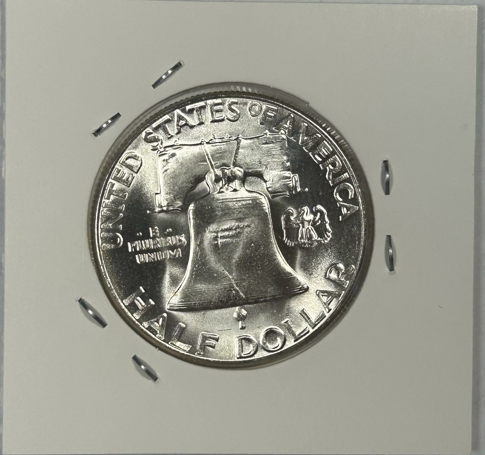 1957 Franklin Half Dollar Coin Uncirculated