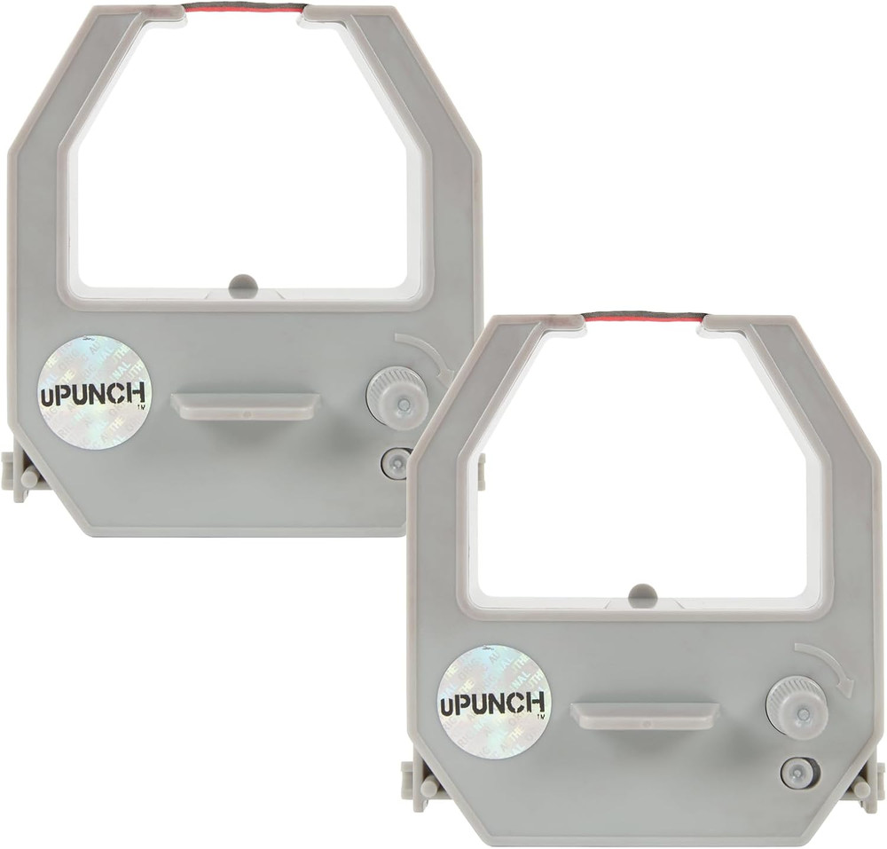 Ink Ribbon for HN4000 Calculating Time Clock, 2-Pack