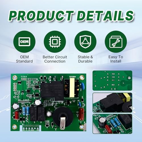 520820 Ignition Control Circuit Board with Fan Control, Compatible with