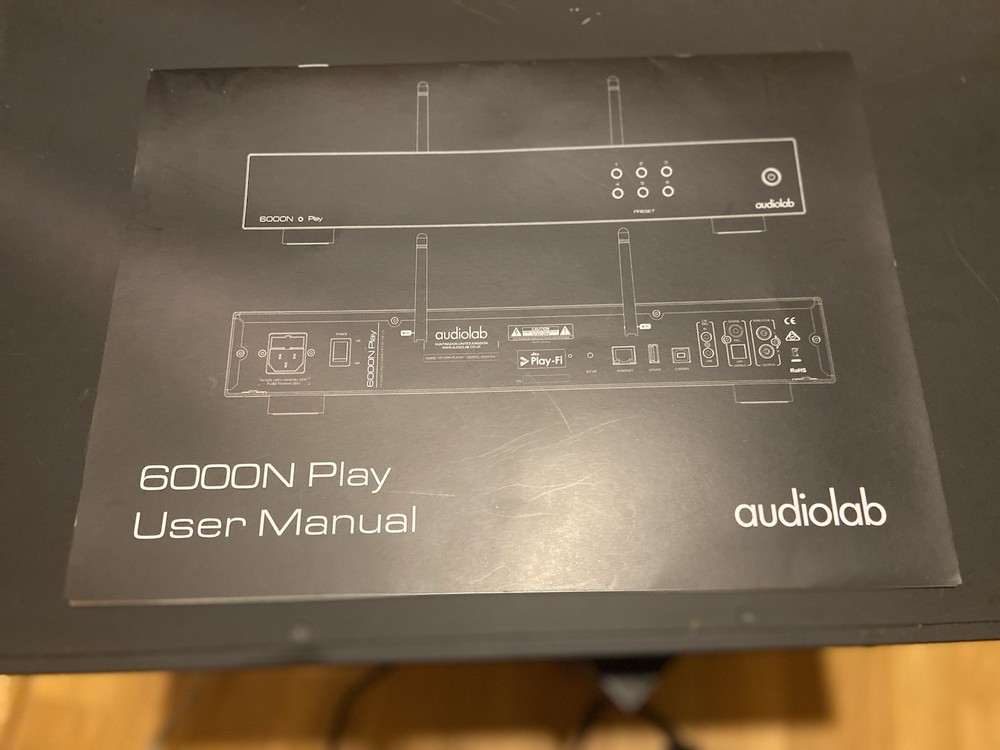 Audiolab 6000N - Audio Streaming Player - Black