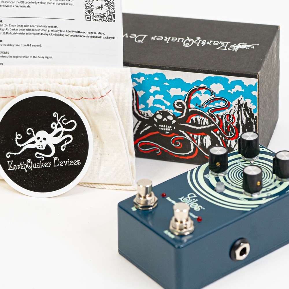 EarthQuaker Devices Silos Multi-generational Time Reflection Delay Pedal - New