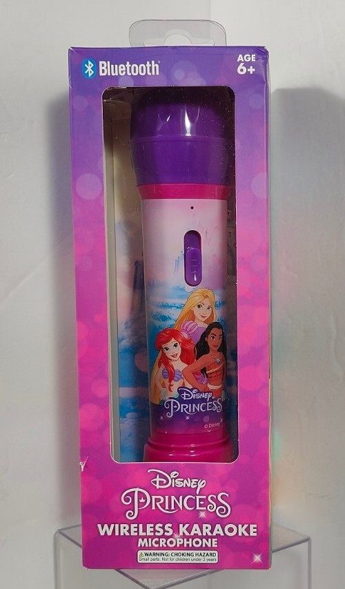 Disney Princess Bluetooth Wireless Karaoke Microphone NIB