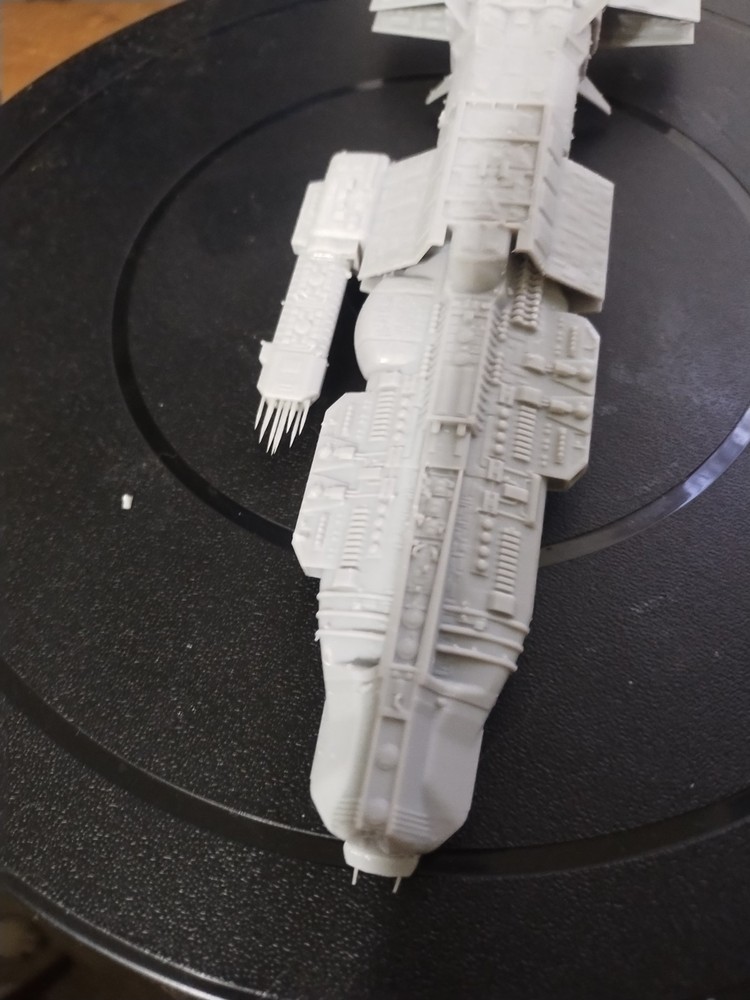 Stargate Aurora Class 3d Resin Print.