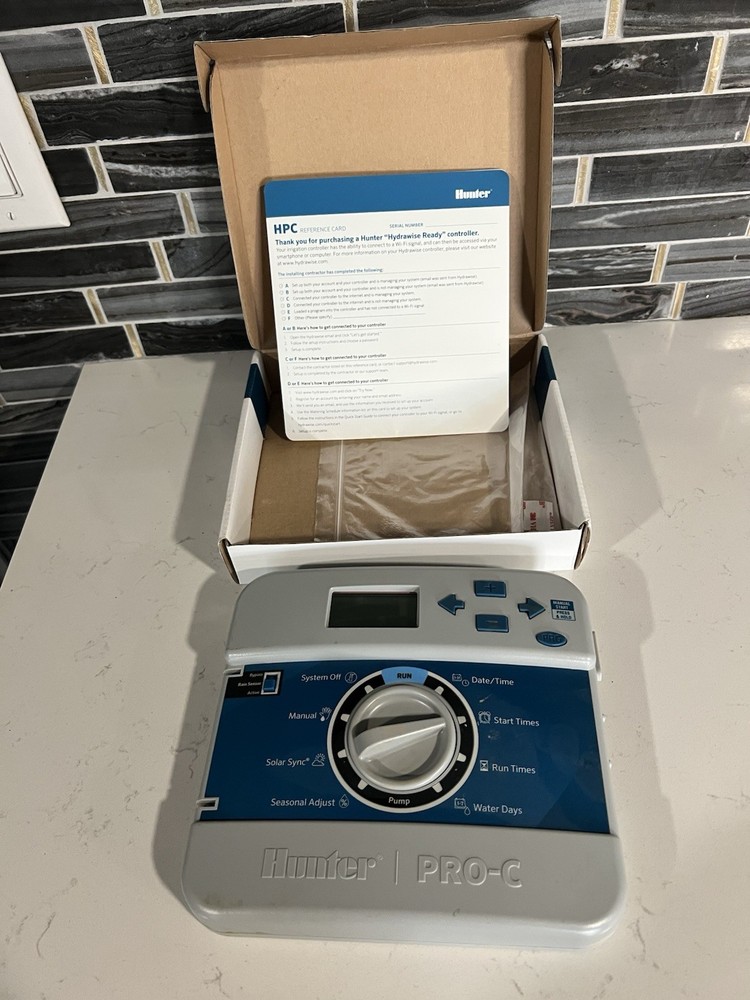 Hunter Pro-C Controller Irrigation System