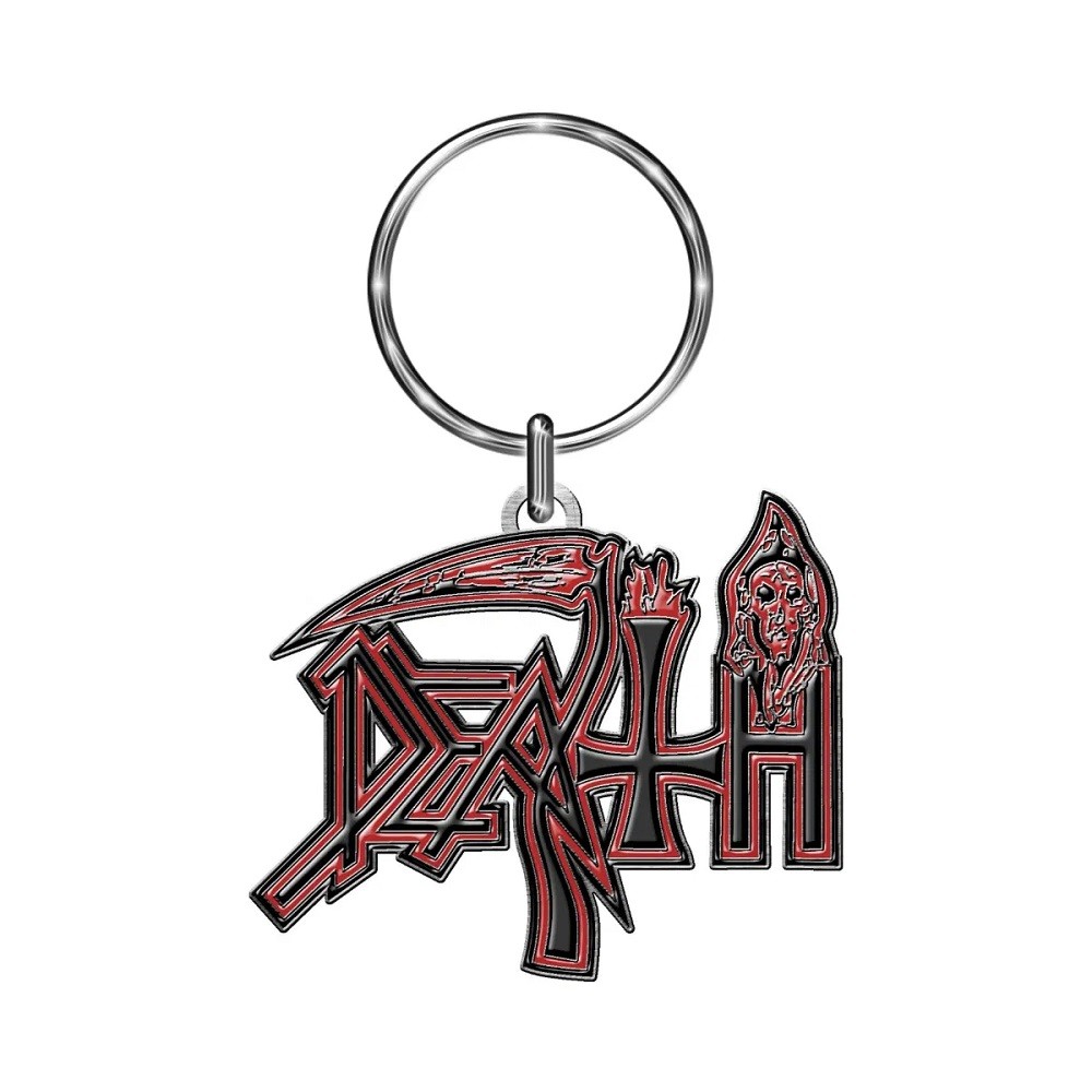 Authentic Death Human Logo Keychain NEW