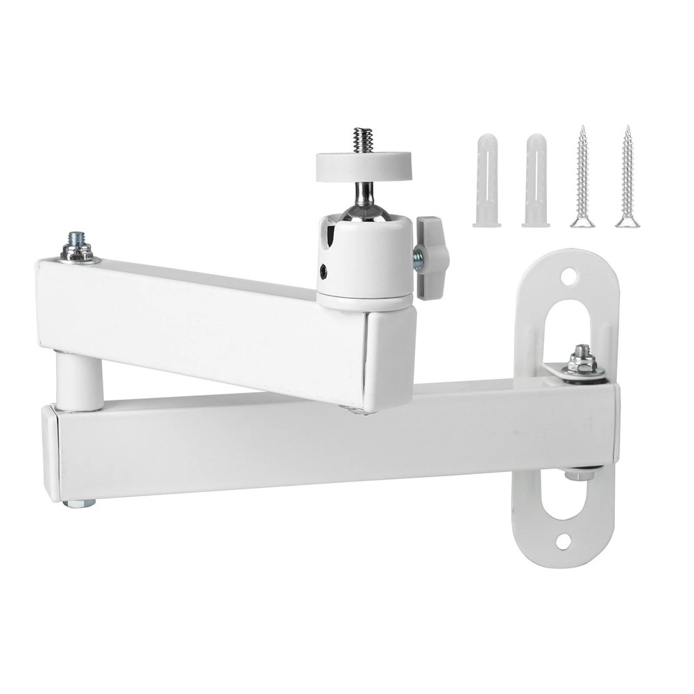 Foldable Wall Mount Bracket for Projector Camera LED Light 360 Rotation 35cm Arm