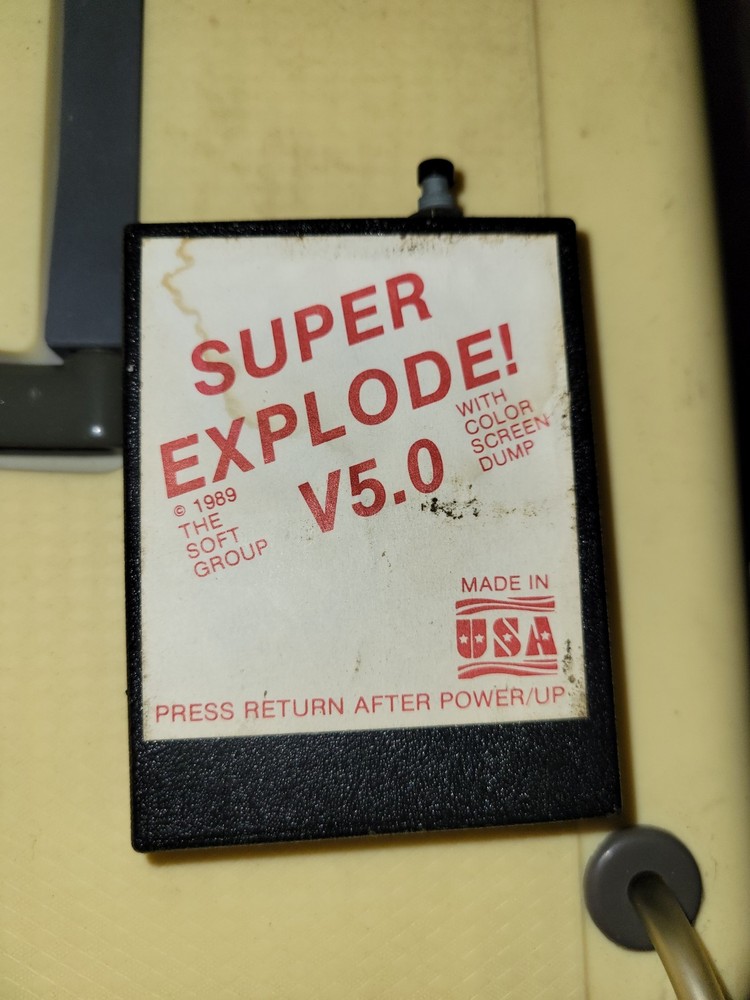 Super Explode! V5 Cartridge Commodore 64/C64