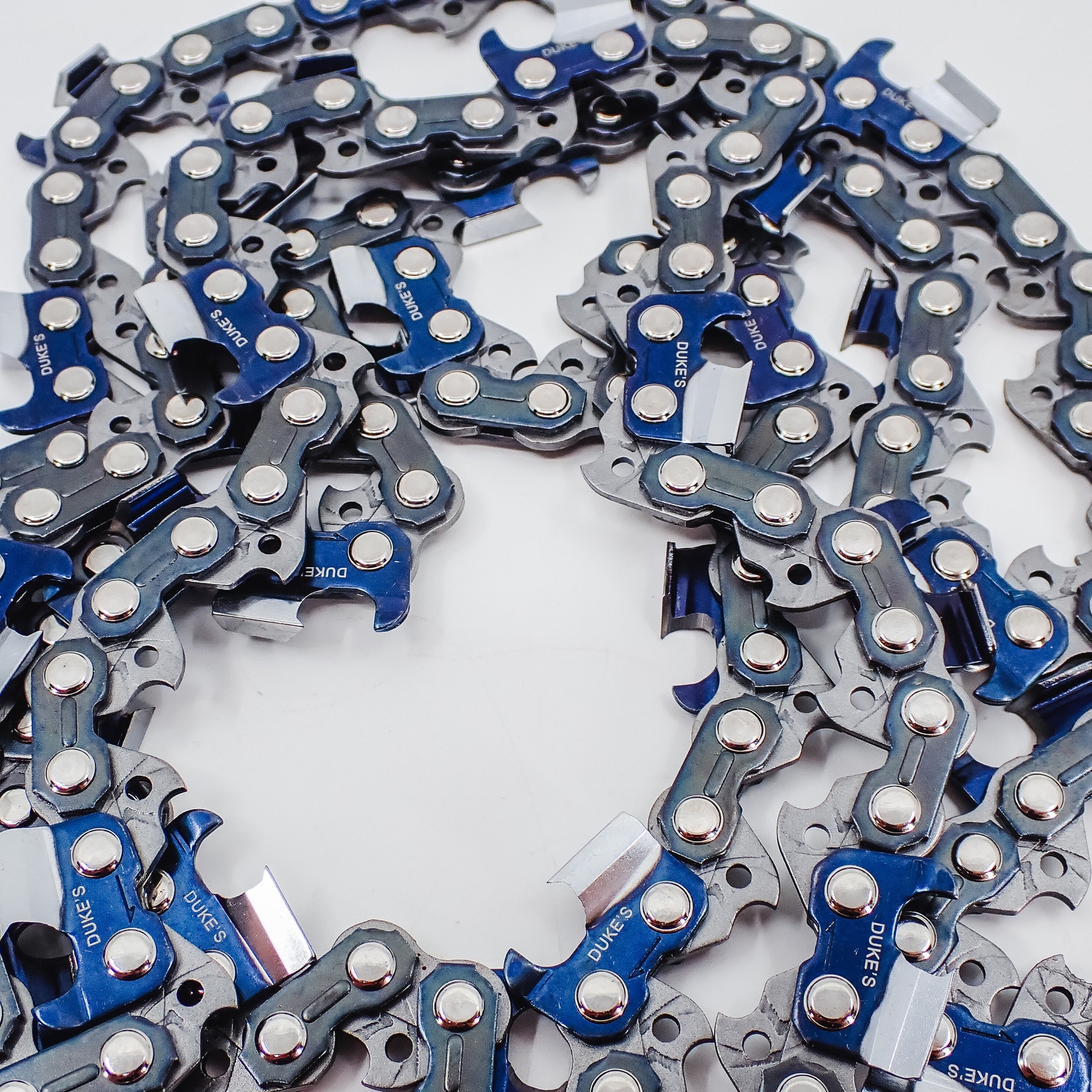 THE DUKE'S BAR AND FULL CHISEL HARD CHROME CHAIN COMBO