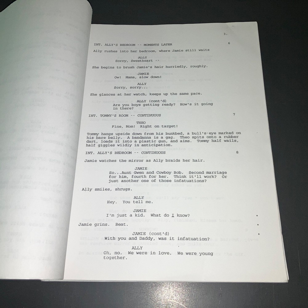 THE CALLING (6/1/98) Final White Draft 101 w/HIGHLIGHTS & NOTES + COA!