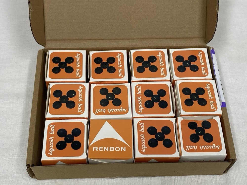 12 Pcs Squash Ball Professional High Reliability Practical to Use