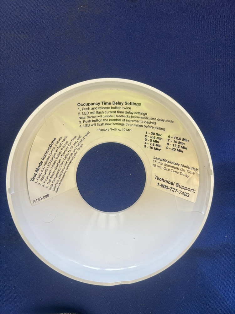 Sensor Switch CMR-9 120/277V Line Voltage Ceiling Mount Occupancy Sensor