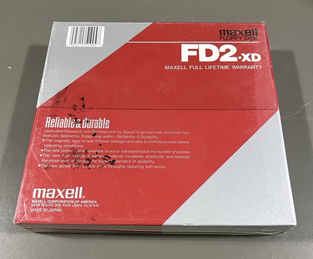 Maxell Floppy disk FD2-XD
